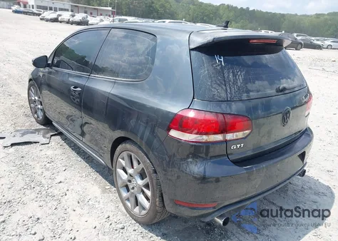 2010 Volkswagen Gti 2-Door from USA, damaged, VIN WVWFD7AJ2AW21